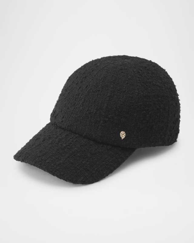 Mima Boucle Wool-Blend Baseball Cap